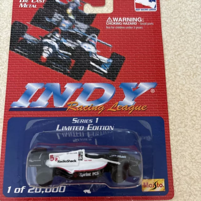 Maisto Indy Racing League Indy Race #5 Radio Shack  1:64 New Arie Luyendyk IRL