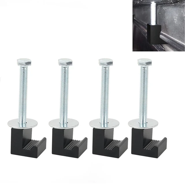 TOOL BOX MOUNT J Hook Toolbox Pickup Pair Rail Mounting Kit Clamp