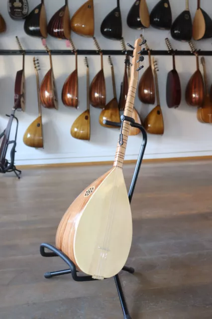 BÜNDEL ANGEBOT Saz Baglama Kisasap 39 cm Korpus Hochglanz d.v. Hersteller Beyaz 2