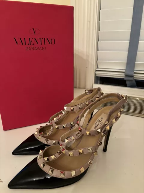 Valentino Garavani Rockstud Slingback 100mm Pump