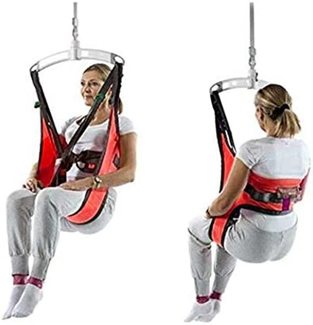 Hoyer Lift Sling,Commode Patient Lift Slings Medical Transfer Sling for Patients