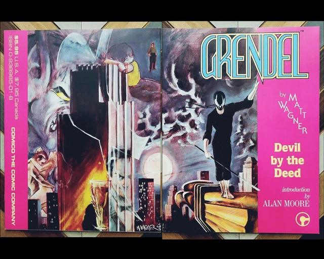 GRENDEL : DEVIL By The Deed VF- (1985 Comico Comics) roman graphique