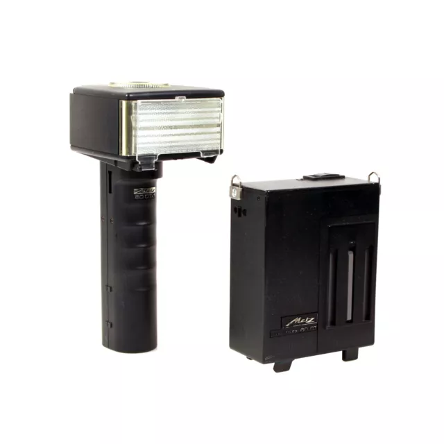 Metz 60 CT-1 Handle Mounted Flash Set With Cables & Power Pack