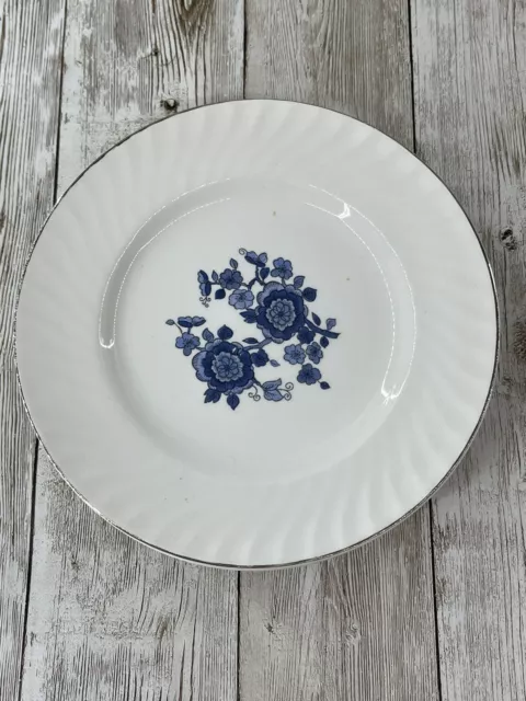 Enoch Wedgwood Tunstall Ltd ROYAL BLUE 5 7/8” Ironstone Bread & Butter Set of 2