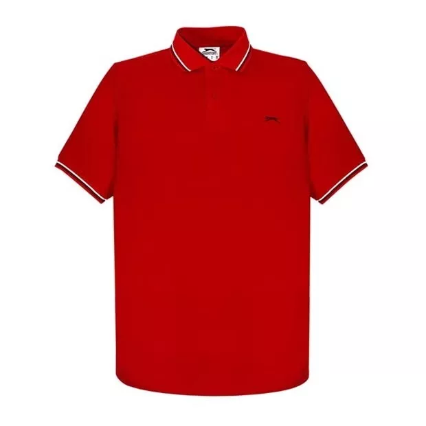 Mens Slazenger Short Sleeves Tipped Polo Shirt Top Sizes from S to XXXXL