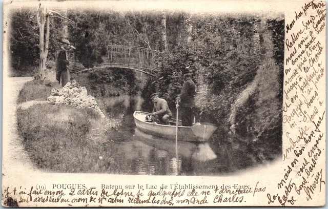 58 POUGUES LES EAUX  -carte postale ancienne [JR03963]