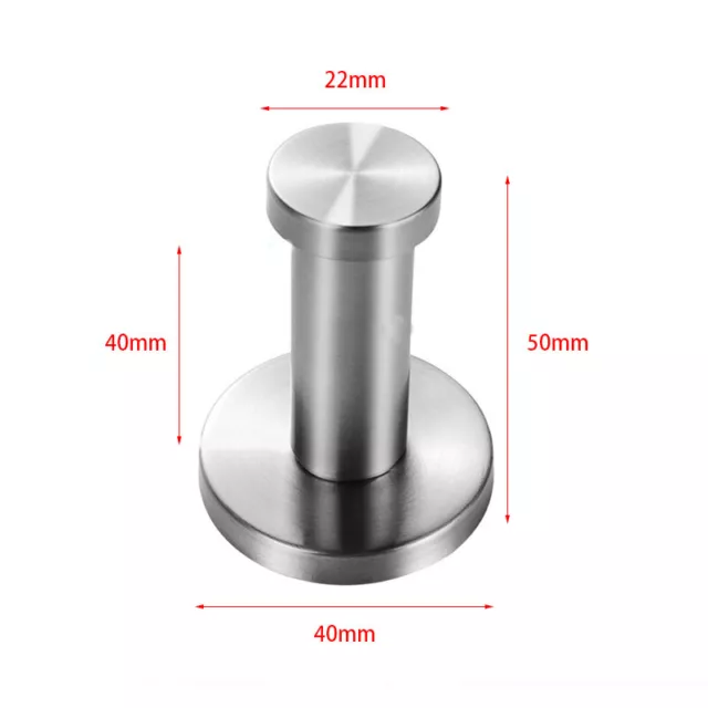 Bathroom Towel Robe Hook Stainless Steel Kitchen Bath Shower Wall Hanger Hook uk