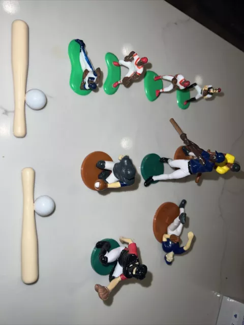 DecoPac 10” Baseball Player PITCHER & BATTER Figure Cake Topper Umpire Catcher