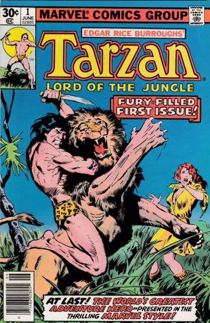 Tarzan #1, June 1977! Very Fine/Near Mint Condition! Marvel Classic!