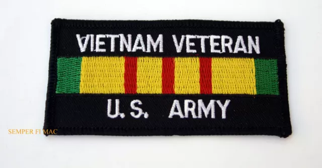 Vietnam Veteran Us Army Hat Patch Military Retired Veteran Quilt Pin Up Gift Wow