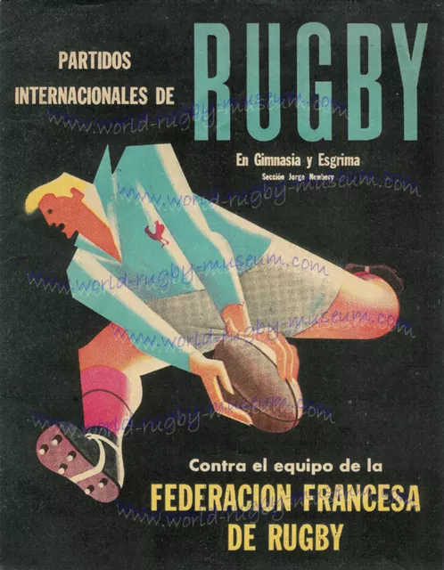 3 Fantastic Rugby Match Posters Argentina, France, South Africa Free Shipping Uk