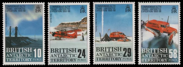 BAT / Brit. Antarktis 1988 - Mi-Nr. 148-151 ** - MNH - Transarktis Expedition