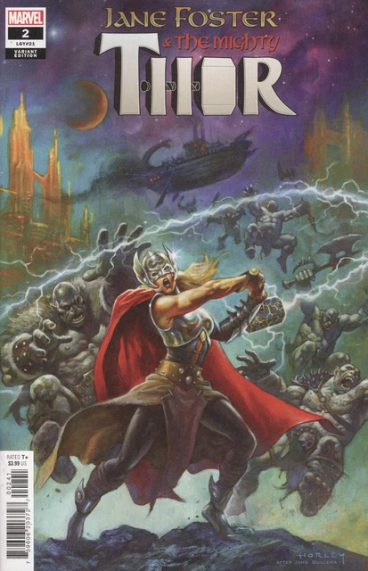 Jane Foster Mighty Thor #2 Horley Variant Vf/Nm Marvel Hohc 2022