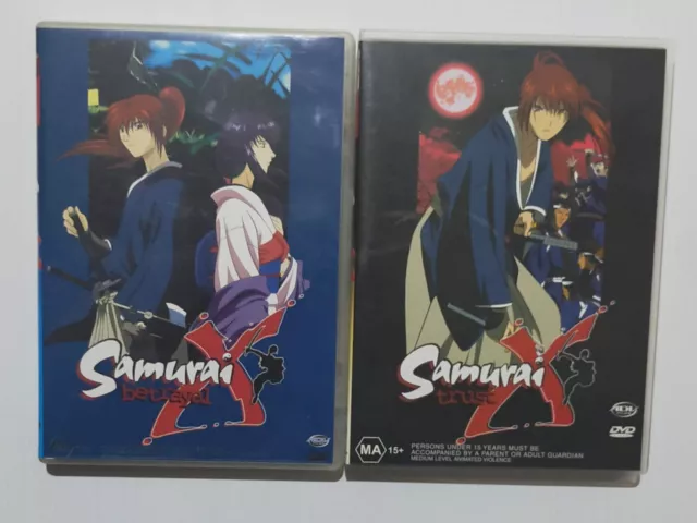 DVD Anime Samurai X Rurouni Kenshin Vol.1-95 End + Movie + 2 OVA + 5 Live  Action