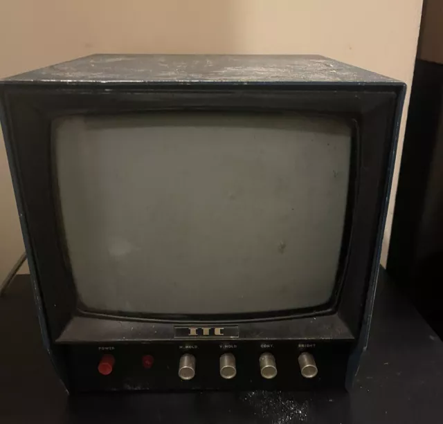 ITC Ikegami PM-96T CCTV Picture Monitor/Screen Made In Japan