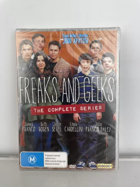 New Sealed FREAKS AND GEEKS Complete Series DVD 6 Disc R1 Judd Apatow Seth Rogen