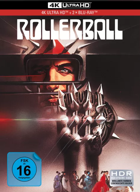 Rollerball (4K Ultra HD Limited Collector's Edition im Mediabook, + 2 Neu & OVP