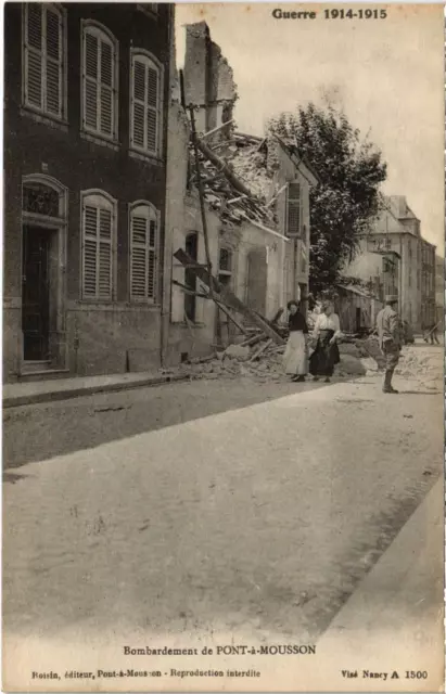 CPA Bombardement de PONT-a-MOUSSON MEURTHE et MOSELLE (101987)