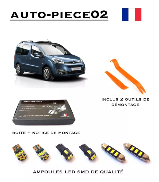 Pack FULL LED intérieur pour Citroën Berlingo II