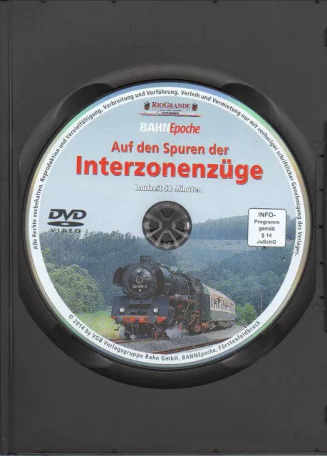 DVD Bahn Epoche/Rio Grande: Auf den Spuren der Interzonenzüge / Eisenbahn