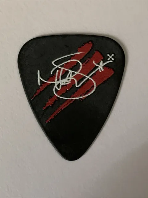 Nita Strauss Alice Cooper Nita Black Tour Used Guitar Pick