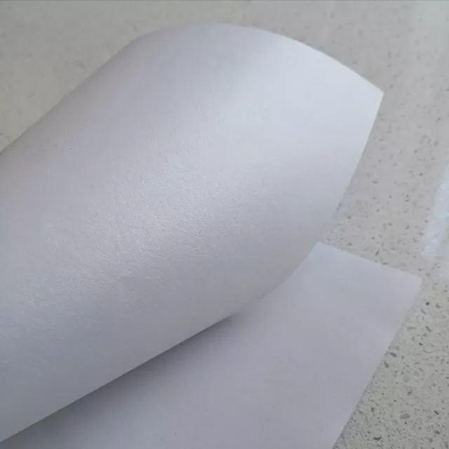 100 x A4 Metallic white paper for wedding invitation-120 gsm