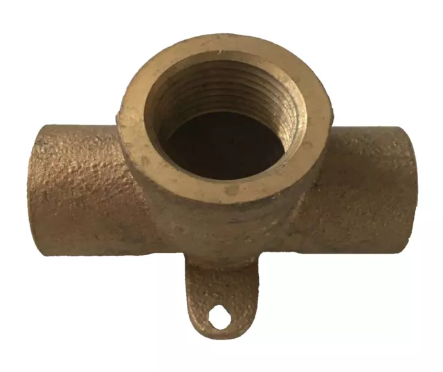 NIBCO  1/2“ Drop Ear Tee Cast Bronze 712-5