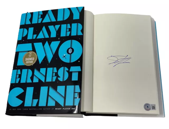 Goldsboro READY PLAYER ONE & TWO Signed ERNEST CLINE Number 1st Ed 1st Print