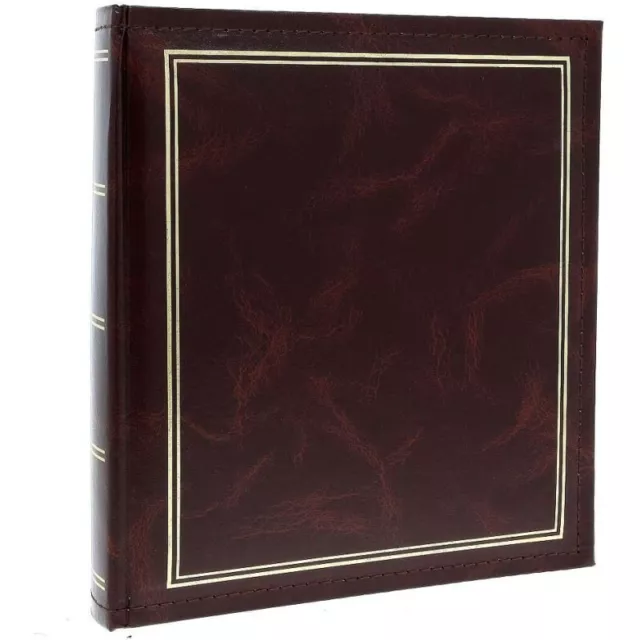 Album Photo Traditionnel Classic Marron 100 pages crème -  400 photos 10x15