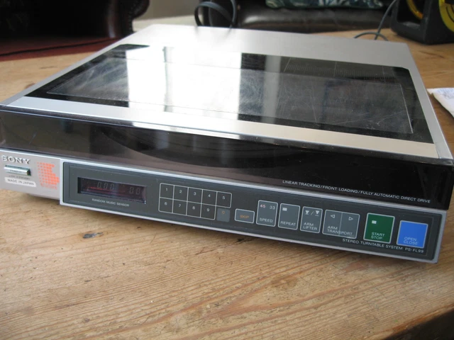 SONY PS-FL99 VINTAGE Linear Tracking Turntable £231.00 - PicClick UK