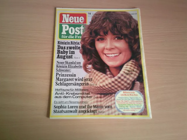 Neue Post Nr. 16/1978, Freddy Breck, Wencke Myhre, Gaby Jacoby