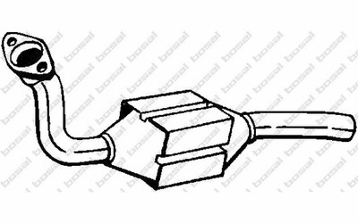 800mm 3,990kg Bosal WALKER Catalyseur 20615 pour FIAT Scudo Kastenwagen 220 