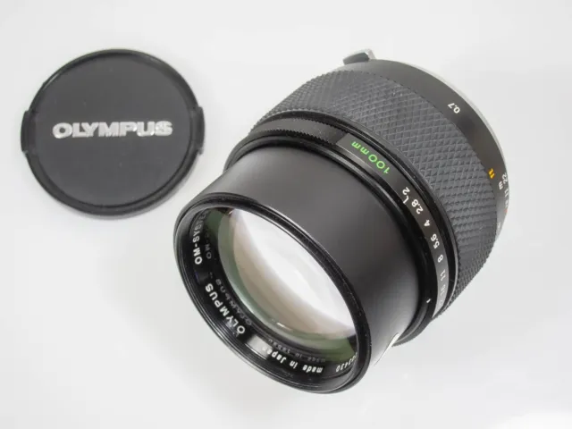 Olympus OM System Zuiko Auto T 100mm F2. Rare and beautiful example!