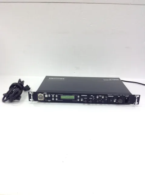 JVC RM-HP250AU Remote Control Unit with Rack Ears /Power Cord WORKING FREE SHIP