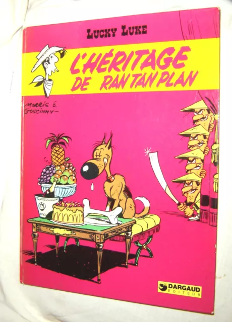 BD EO Lucky Luke L'héritage de Rantanplan Edition Originale - bon état