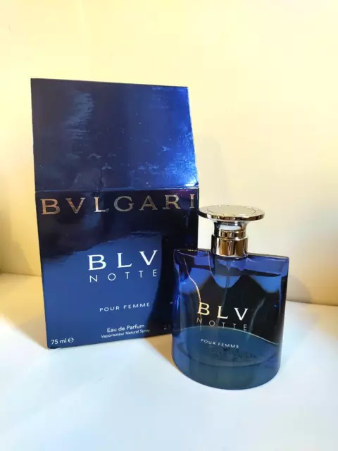 BVLGARI BLV NOTTE Pour Femme (Blv Night) 75ml EDP Eau de Parfum BVLGARI BLV NOTTE Pour Femme (Blv Night) 75ml EDP Eau de Parfum