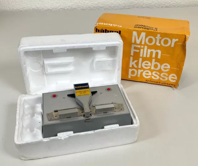 Colleuse à moteur film splicer Hähnell motorfilm Klebe presse 2