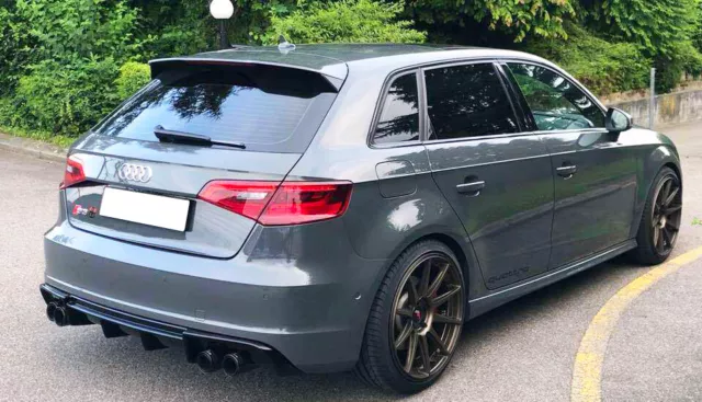 Diffuseur arriÃ¨re rajout pare choc arriere tuning AUDI A1 sportback 1.2  tfsi