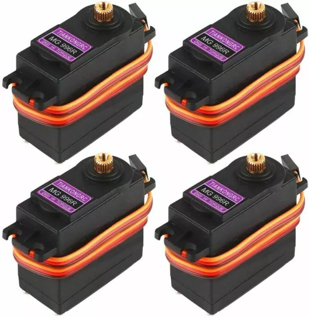 MG996R Digital Servo Motor 270° Metal Gear High Torque 15KG for RC Dual Pack