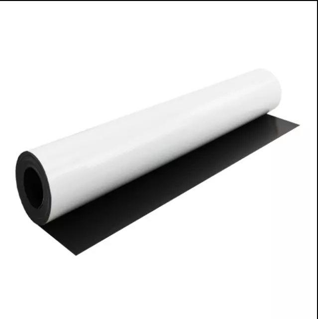 EXTRA STRONG 0.8mm SELF ADHESIVE or WHITE GLOSS MAGNETIC SHEETS/ROLL VAN SIGN