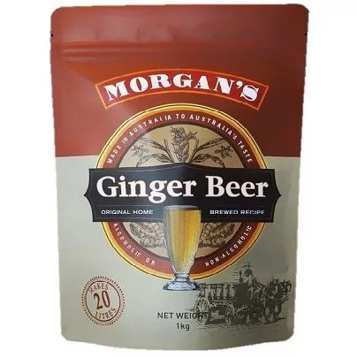 Morgans Ginger Beer 1kg Pouch + Yeast