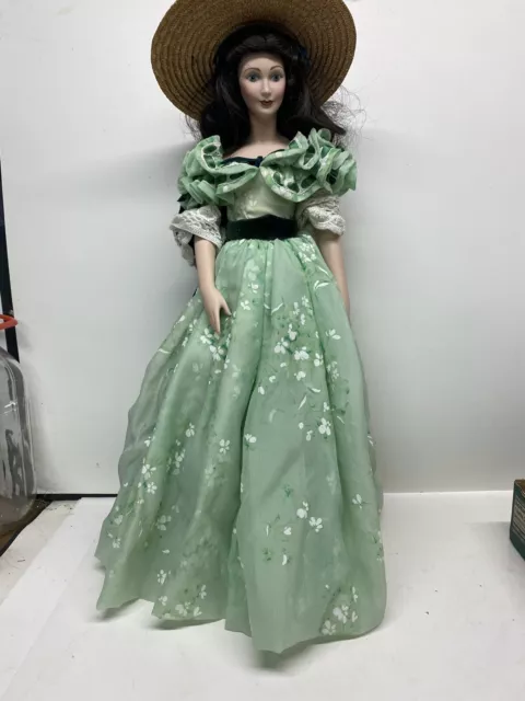 Franklin mint gone with the wind porcelain best sale dolls