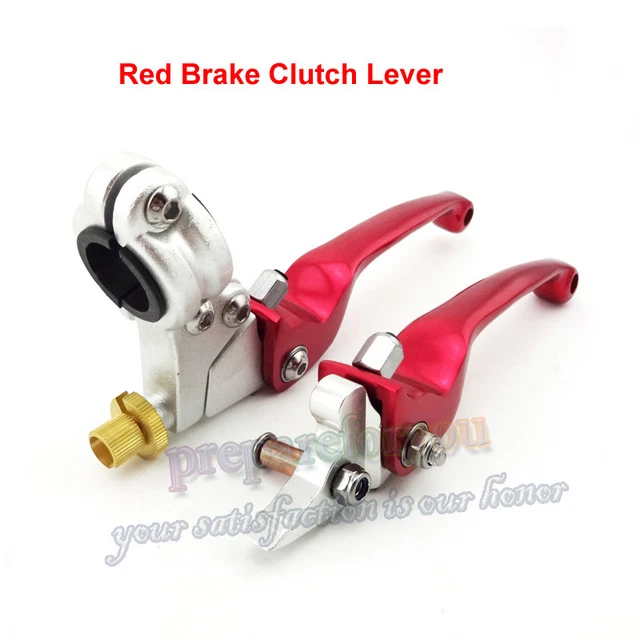 Leva Frizione E Freno 22mm Nera Per Moto Da Cross SSR 110 150cc 70cc