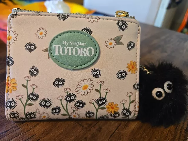 Her Universe Studio Ghibli My Neighbor Totoro Soot Sprites Charm Mini Wallet