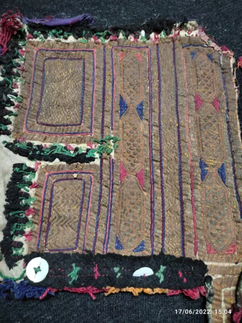 Banjara Vintage Embroidery tribal ethnic Antique Afghani handmade boho Patch 07 2