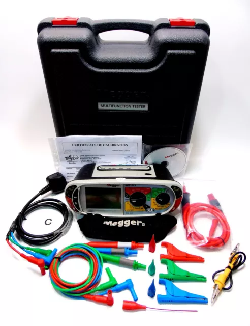 Megger MFT1721 Multifunction Tester 18th Edition **Calibrated to 16 March 2025**