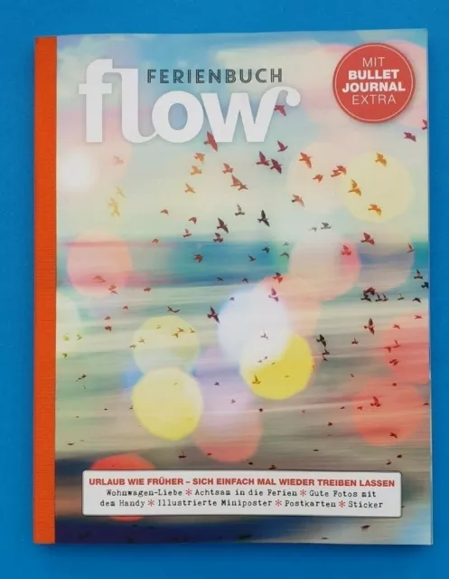 flow FERIENBUCH Nr. 3   2019 mit allen unbenutzten Beilagen 1A absolut TOP