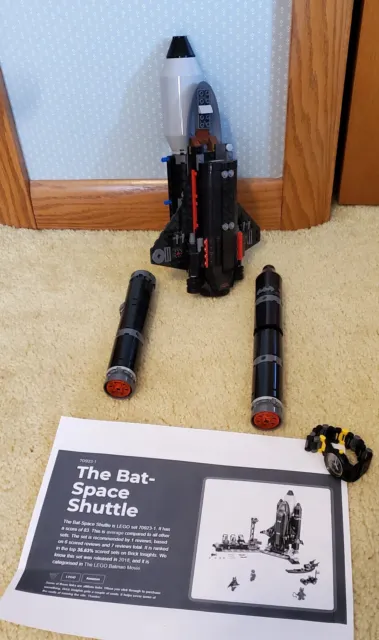 Partial Build -Lego Batman 70923 The Bat-Space Shuttle Incomplete Missing Pieces