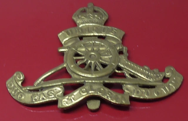 ROYAL ARTILLERY REGIMENT Cap Badge British Army Kings Crown £10.99 ...