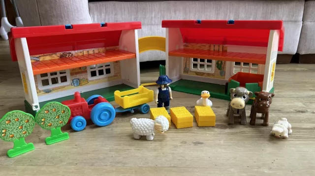 Chicco Toy Farm House With Farmer, Tractor And Animals